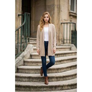 Cabela's Long Sleeve Collared Knitted Cardigan Sweater